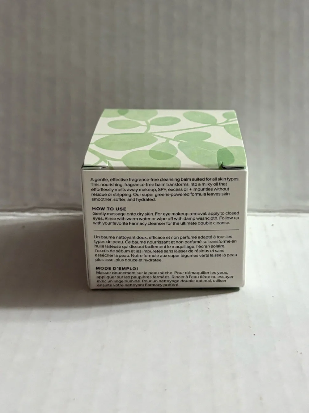 Farmacy Green Clean Fragrance-Free Cleansing Balm 30 ml 1 oz New